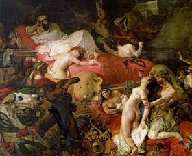 Eugène Delacroix, La Mort de Sardanapalus