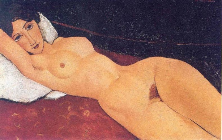 Amadeo Modigliani, Sur le Divan