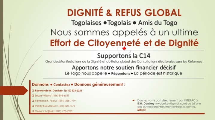 Togo... Supportons la C14