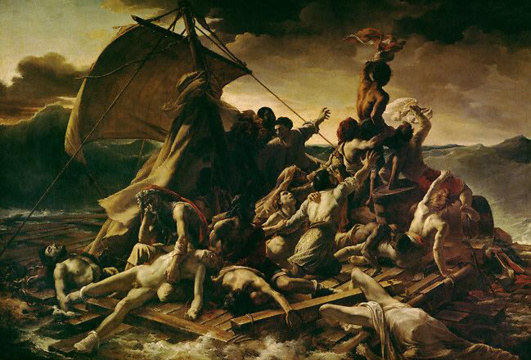 Le Radeau de la méduse (The Raft of the Medusa) - Théodore Géricault – 1819