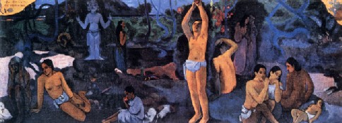 "D'où venons-nous? Que sommes-nous? Où allons-nous?", Gauguin