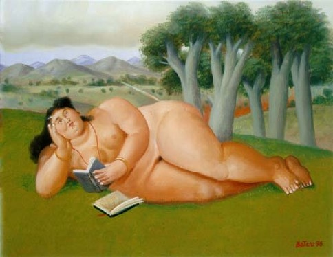 Fernando Botero, Mujer leyendo