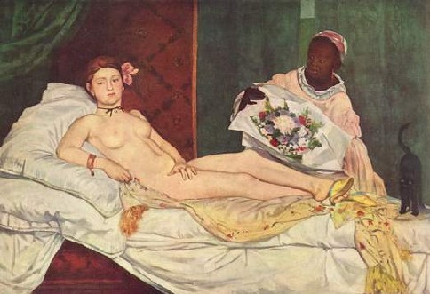 Olympia, Édouard Manet, 1863