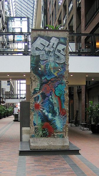 Mur de Berlin à Montréal... Le monde a changé