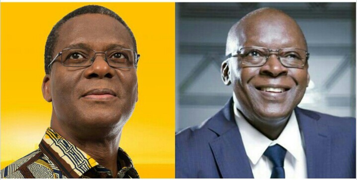Les poids lourds de l'équipe gouvernementale: Pascal Koupaki et Abdoulaye Bio Tchané