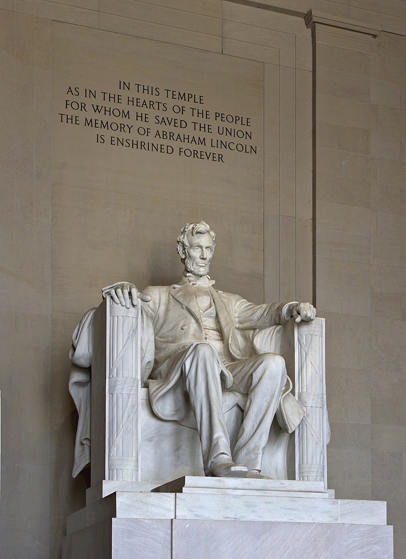 Abraham Lincoln... Memorial de Washington DC