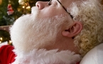 Père Noël: Beau travai! Bon repos! Rendez-vous en 2010!
